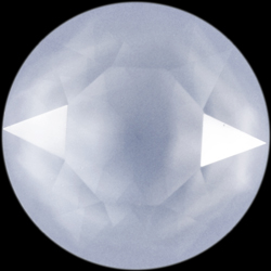 Swarovski Chaton Rivoli 8mm 1088 Crystal Powder Blue